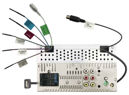 Kenwood Bluetooth Lenkrad DAB USB 2DIN Autoradio für Dodge Jeep - Bild 7 von 12