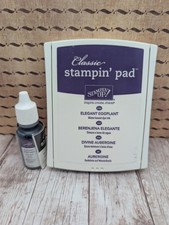 Rare Stampin Up Classic Stampin Ink Pad and Reinker -Choose your color  s3 