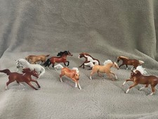 Lot of 9 Breyer Stablemates Model Horses Mixed Collection