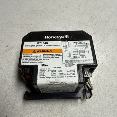 Honeywell R7184U Oil Primary Control Board
