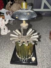 Vintage Art Deco Cigarette Holder Carousel Dispenser