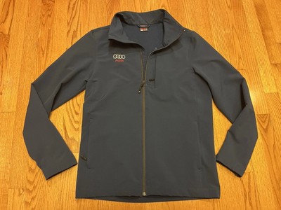 AUDI Logo SOFT SHELL JACKET Small Blue Quattro Dealer S