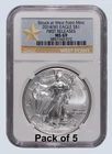 Pack of 5 - All 2014 *NGC MS 69 - Struck at west Point Mint