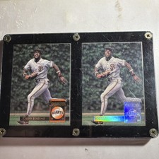 Donruss Barry Bonds Giants 1993 MLB Vintage Trading Card Lot 2 Cards
