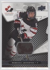 2018 Upper Deck Team Canada Juniors Jerseys Rebecca Johnston #66 0m0