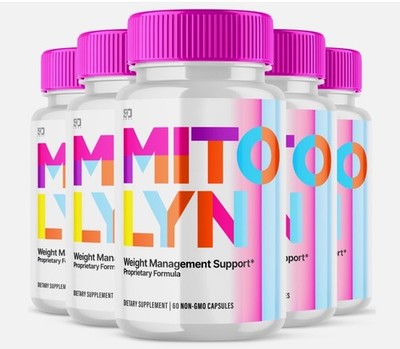 5 Pack Mitolyn Advanced Weight Loss Support Mito Lyn Maximum Strength 300ct New