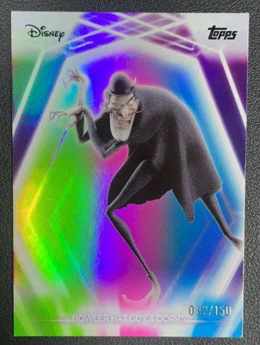 Bowler Hat Guy And Dor-15 2026 Topps Disney 032/150 Refractor Card #7