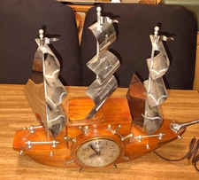 MasterCraft Ship Clock, vintage clock