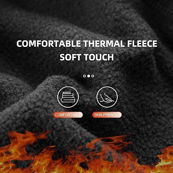 Máscara facial completa ROCKBROS Balaclava inverno ao ar livre à prova de vento lã ninja máscara - Imagem 3 de 4