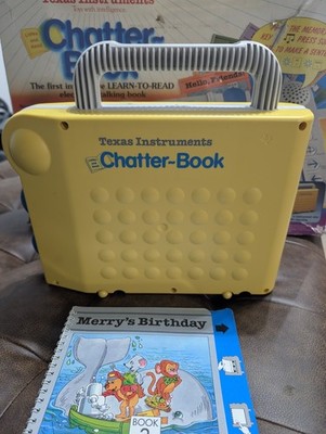 Texas Instruments Chatter Box Interaktives Sprechbuch