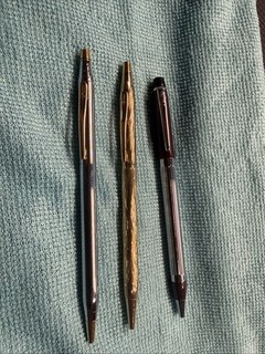 Cross Vintage pens set of 3 used in excellent condition