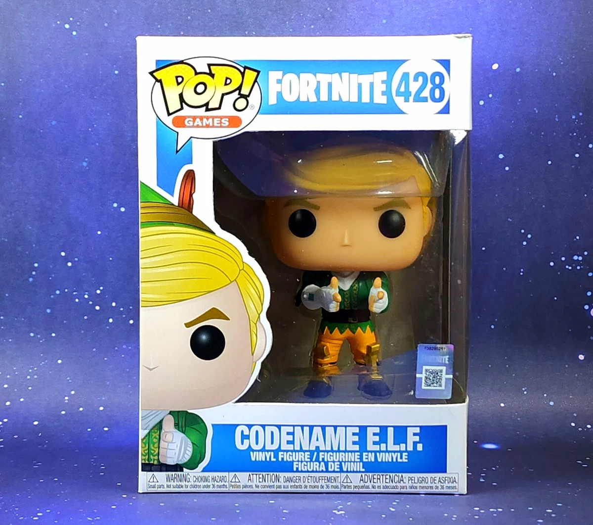 2018 Funko Fortnite Codename ELF POP Exclusive Rare Jonesy Skin Polar  Legends