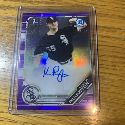 2019 Bowman Chrome - Prospects Autographs #CPA-KP Konnor Pilkington (AU, RC)