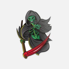 Grim Reaper Vinyl Sticker Decal