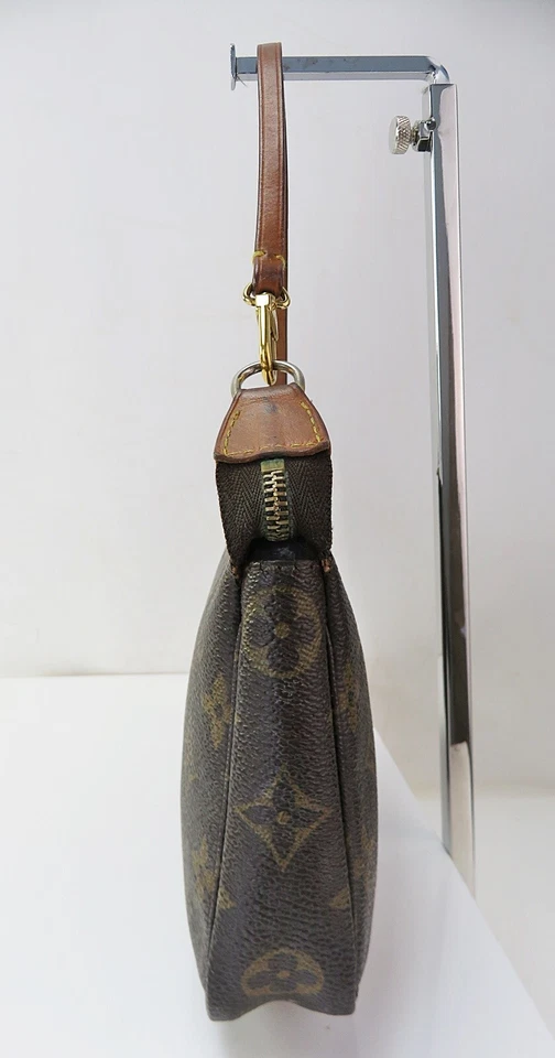 Autêntica bolsa tote LOUIS VUITTON acessório pochete monograma #52605 - Imagem 4 de 4