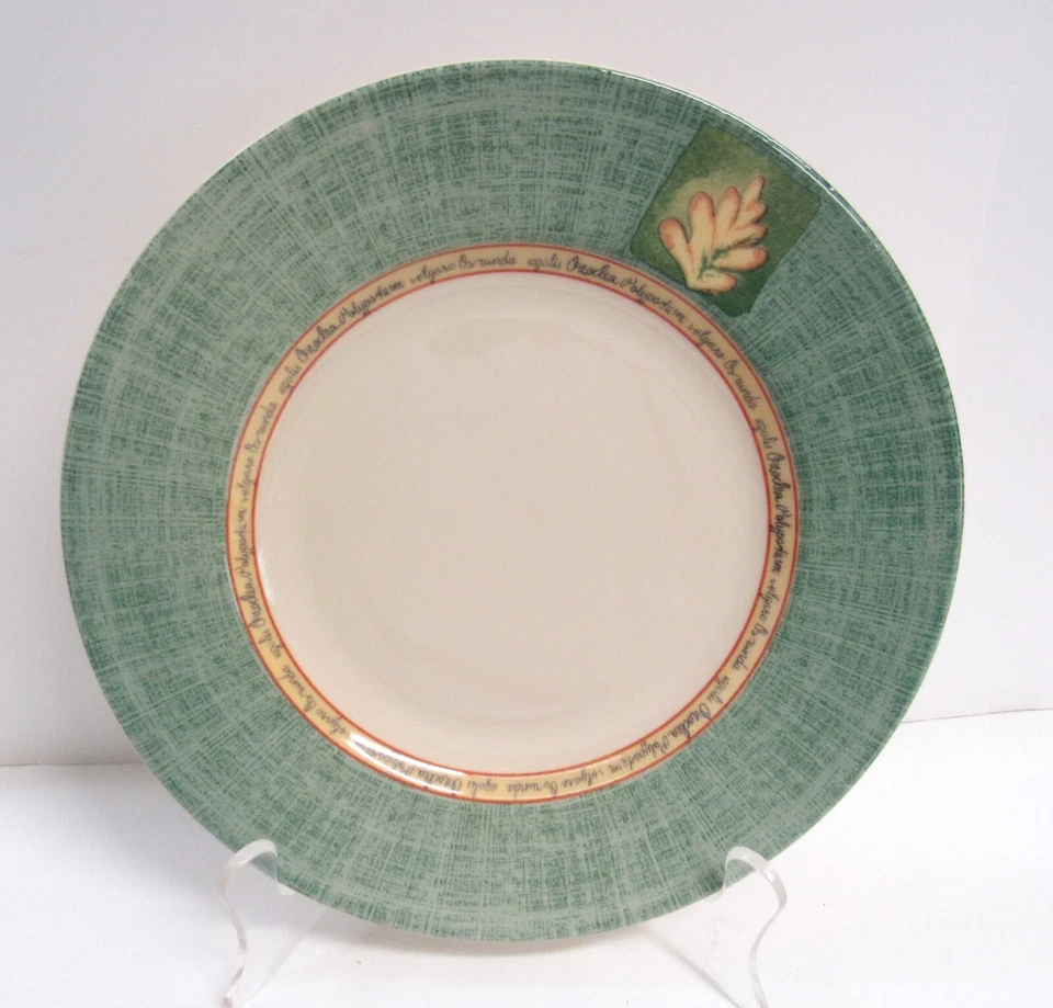 Johnson Brothers Springfield 绿色甜点/沙拉盘 - 3 件套 - 二手状况完好 — 第 3/4 张图片