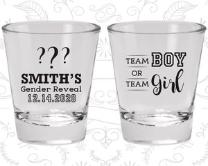 baby shower shot glass favors
