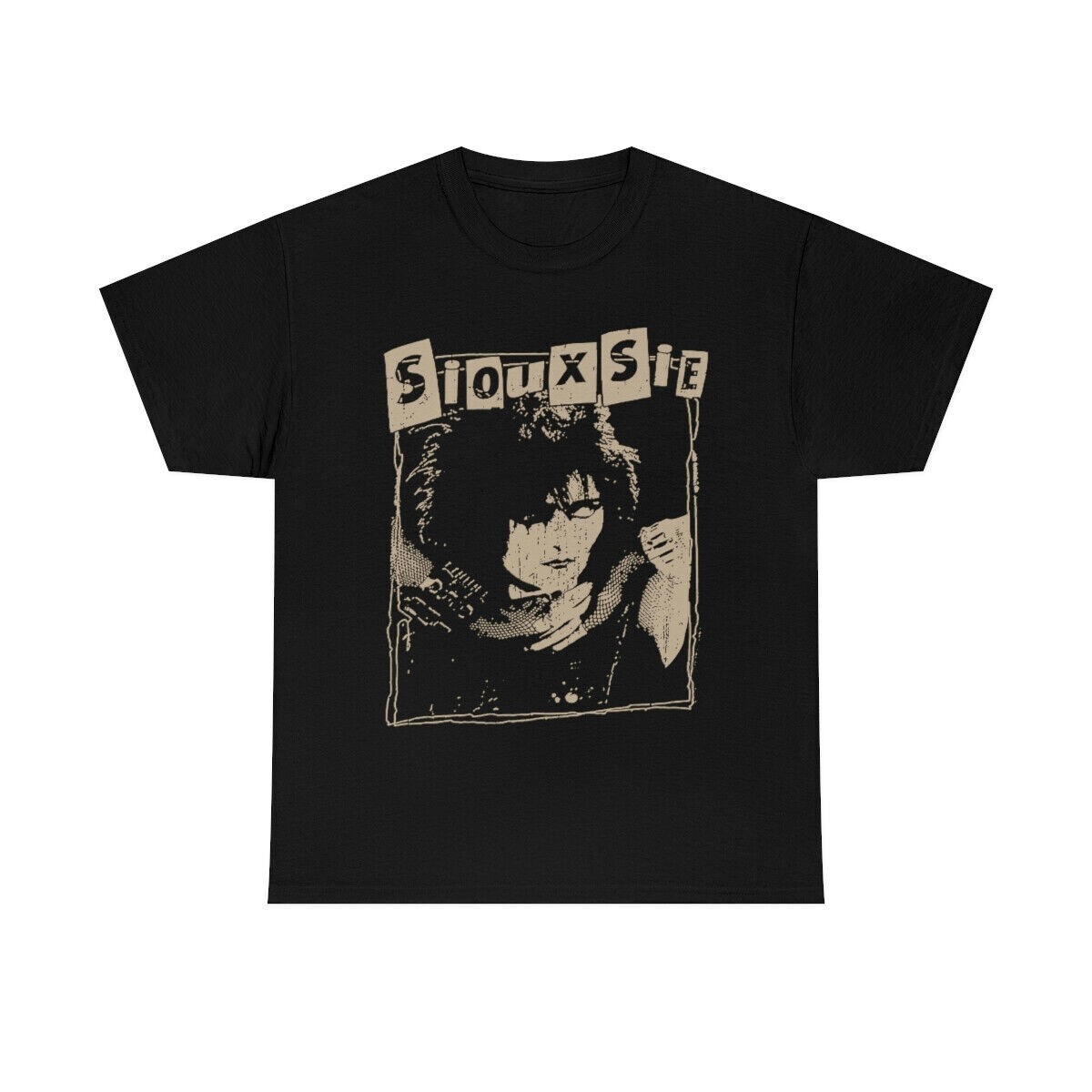 Siouxsie And The Banshees Band Cotton All Size S-5XL Unisex Black Tee Shirt