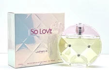 SO LOVE BY JOHAN.B 3 FL.OZ 90 ML EAU DE PARFUM SPRAY FOR WOMEN IN SEALED BOX