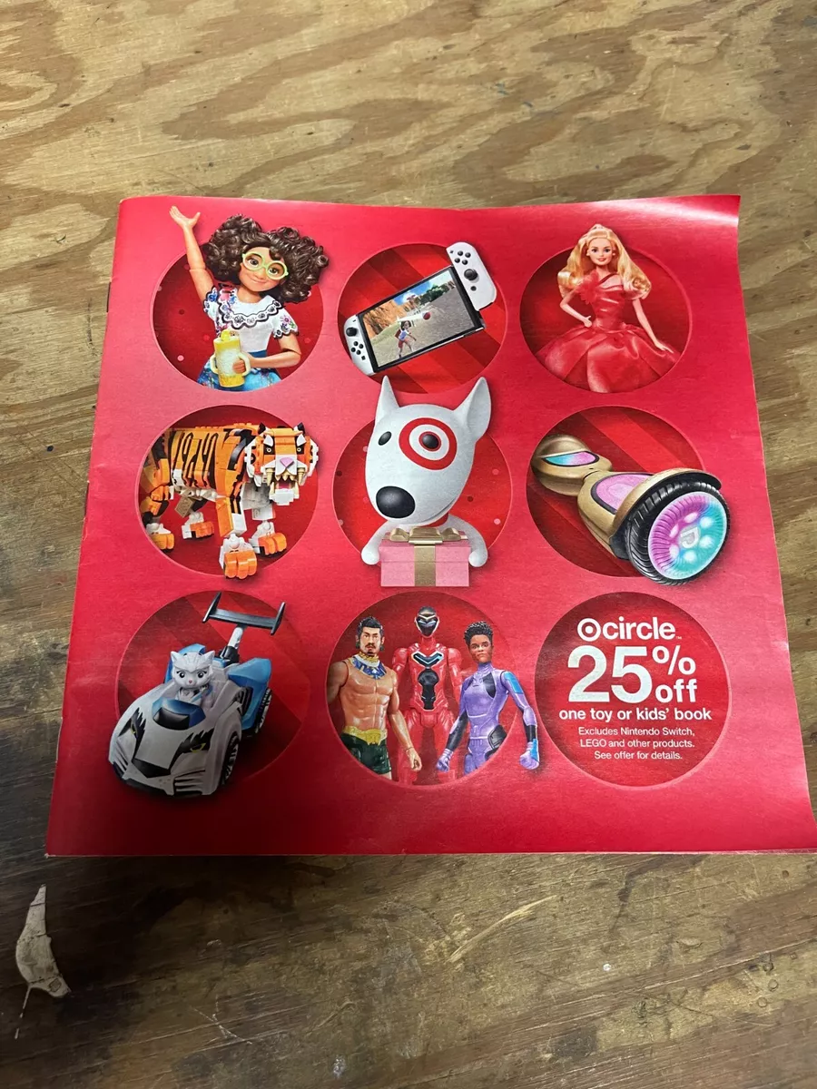 TARGET Toy Book 2022 Holiday Christmas Toys Catalog Toy Guide 75