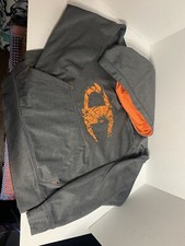 Hoodie Champion gray and orange, Youth Small