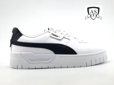 Puma Cali Dream leather Platform Womens White Size 9.5 Sneakers Casual Shoes
