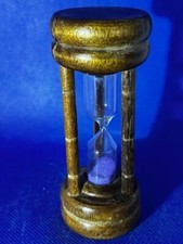 Vintage Wooden Hourglass Shape 3 Minute Sand ...