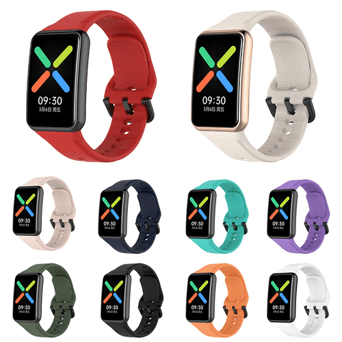 Strap Silicone Sport Watch Band Fr OPPO Watch free Wristband Smartwatch Bracelet - Picture 12 of 22