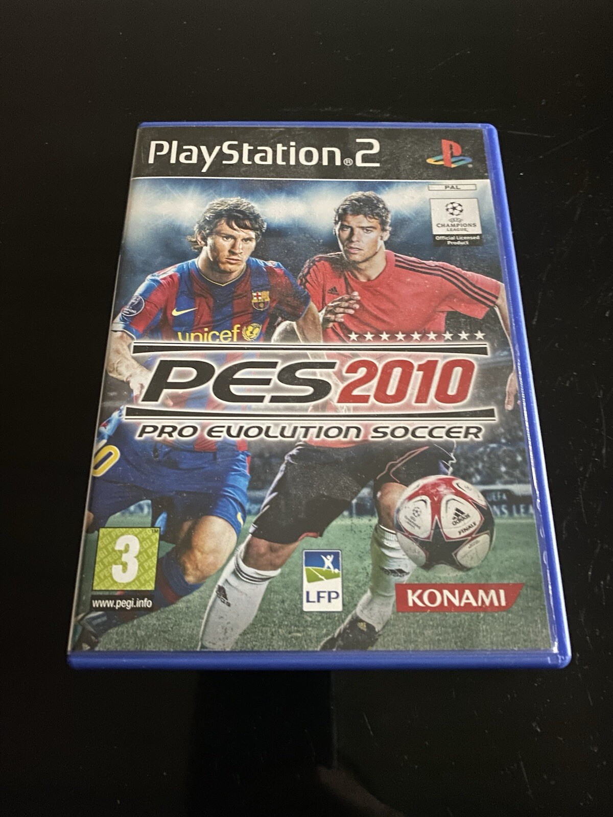 PES PRO EVOLUTION SOCCER 2010 SONY PLAYSTATION 2 PS2 EDITION FR PAL COMPLET