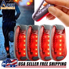 Night Safety Light 5 Leds Strobe Waterproof Running Jogging Cycling Warning Lamp
