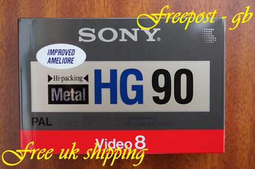 SONY P5-90 MP VIDEO 8mm / Hi8 CAMCORDER TAPE / CASSETTE - NEW & SEALED - 第 6/7 張圖片