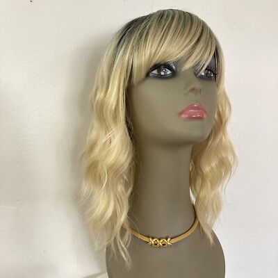 WIG  ,wig cap ,adjustable elastic band.（NO00323)10-15  