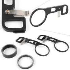 Fit New Di2 Junction Battery Mount Adapter 6/17 Degree 45mm/55mm CNC Cut Black