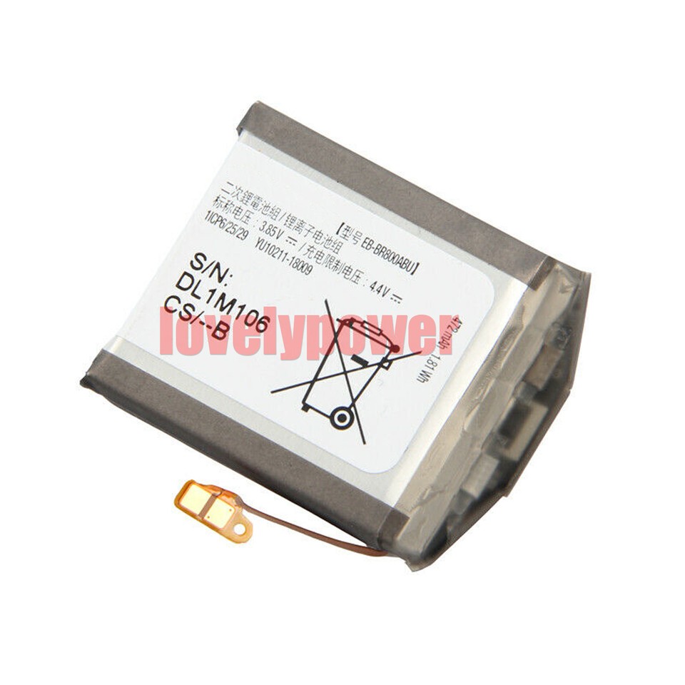 Battery EBBR800ABU For Samsung Gear S4 SMR800 SMR805 SMR810 Smart