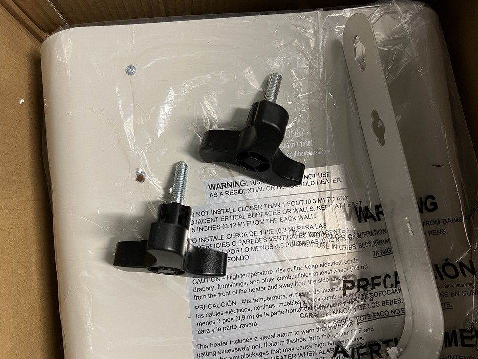 Dr. Heater DR966 240volt Hardwired Shop Garage Commercial Heater, 3000