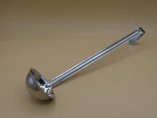 3 Oz Stainless Steel Soup Ladle with 12-Inch Handle One Piece