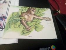 Original artwork Benedict Blathwayt Miniature study for 'Tangle'