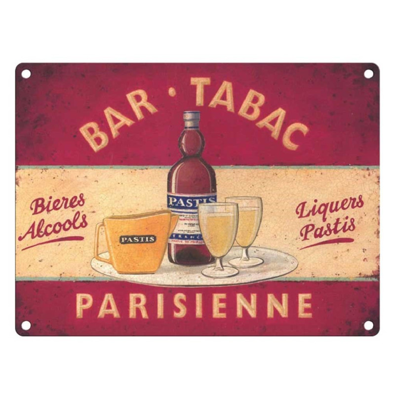 Plaque métal 30 X 40 cm plate finition mate de qualité supérieure