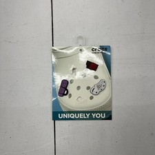 Croc Heart 3 Pack Shoe Charms NEW