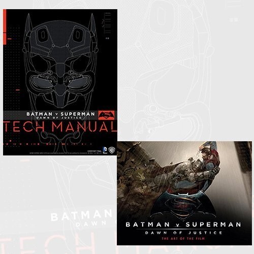 Batman Vs Superman Dawn Of Justice 2 Books Collection Set