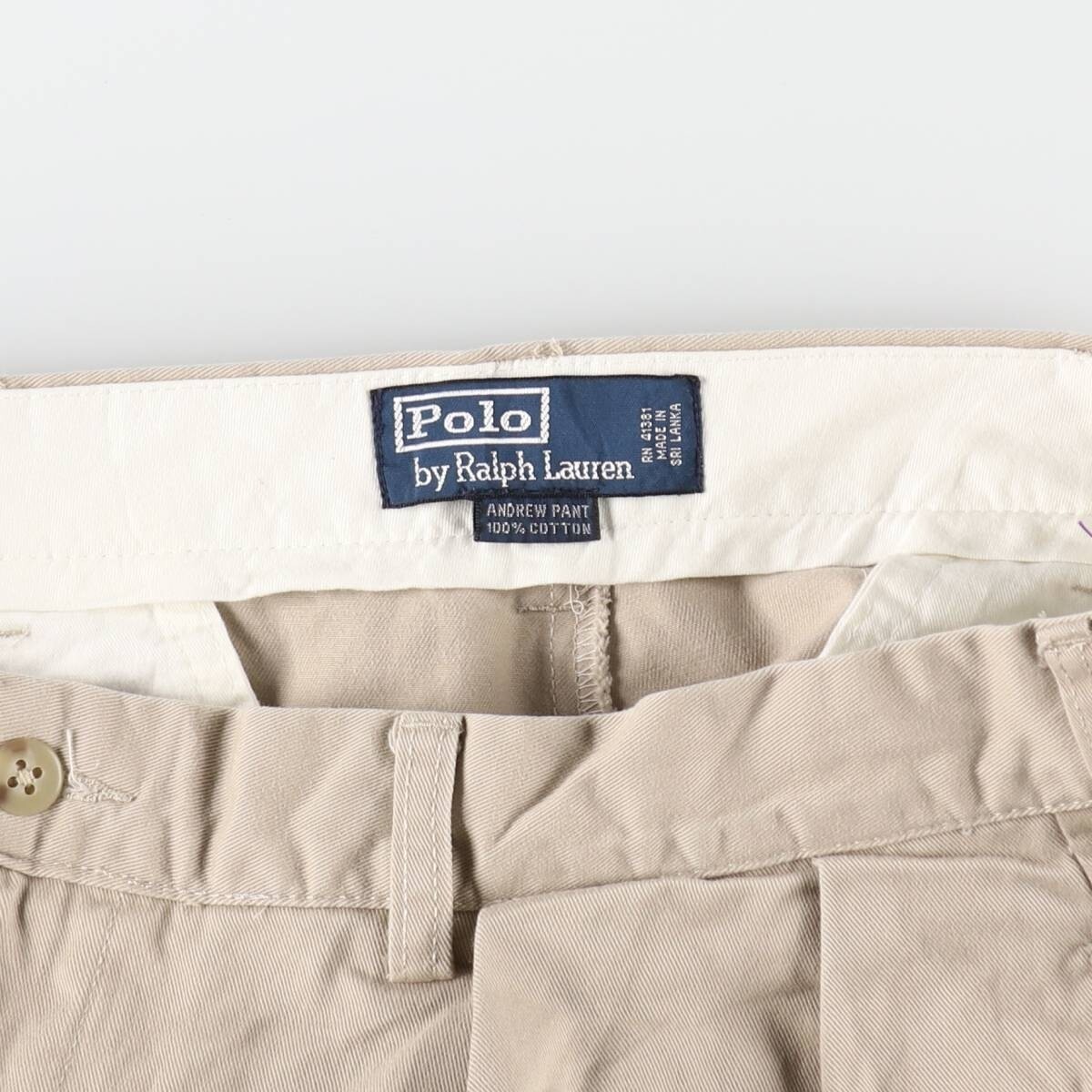 mon　polo ralph lauren andrew Ralph Lauren POLO by Ralph Lauren ANDREW PANT Two-pleat