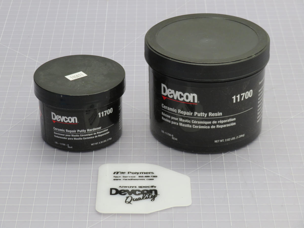 DEVCON 11700 CERAMIC REPAIR PUTTY HARDENER T216198 78143117008| eBay