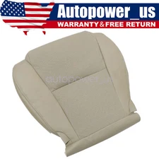 For Lexus GS300 350 2006-09 Driver Side Bottom Leather Seat Cover Perforated Tan