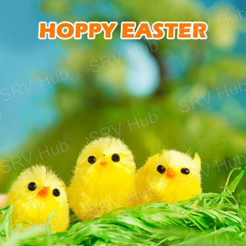 Fillable Easter Eggs Capsules Chick Eggs Basket Treat Candies Fillers Bucket - Picture 47 of 71
