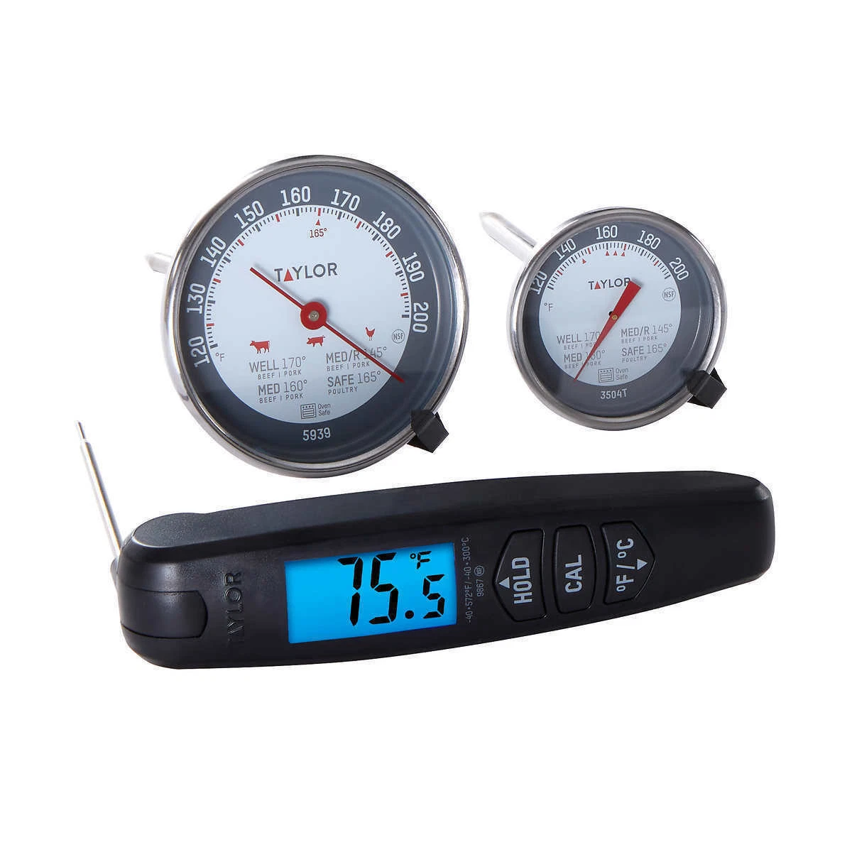 Taylor 3-Piece Thermometer Set