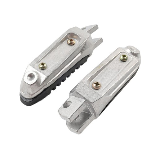 Universal Motorcycle Folding Foot Peg Footrest Pedal Step For Honda Grom MSX125 - Picture 11 of 12
