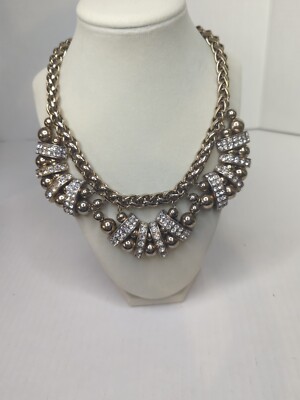 Banana Republic Vintage Gold Tone With Rhinestones. Some Are Missing 