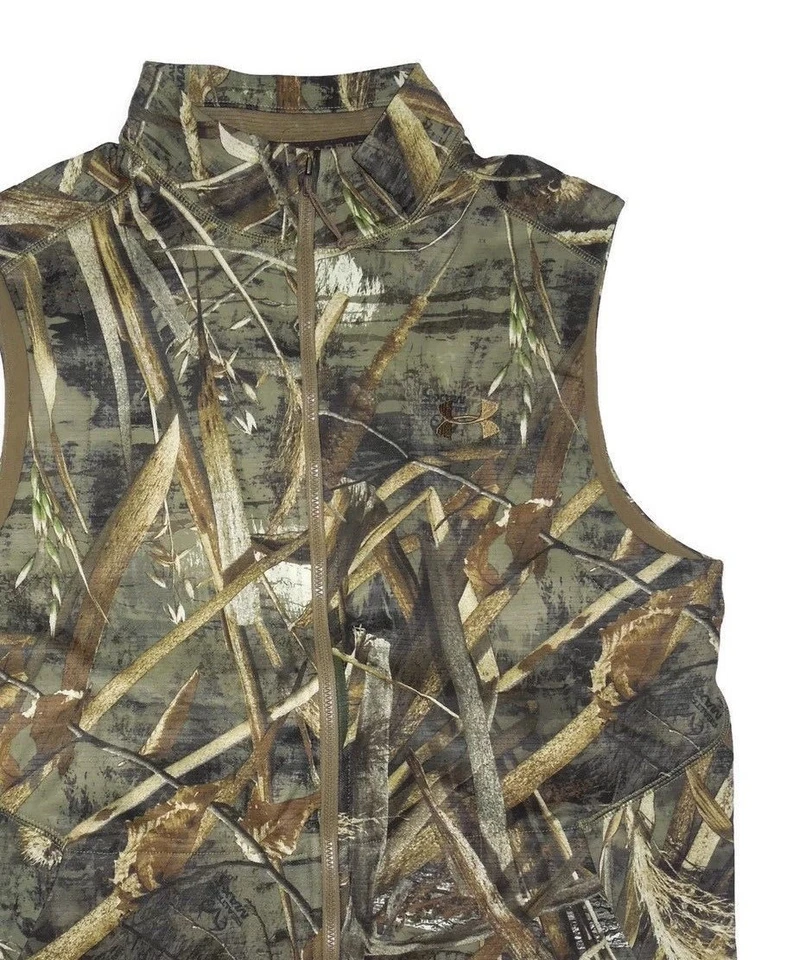 Under Armour men's Threadborne Hunting Vest - size Small - Realtree Max 5 camo - Image 4 of 4