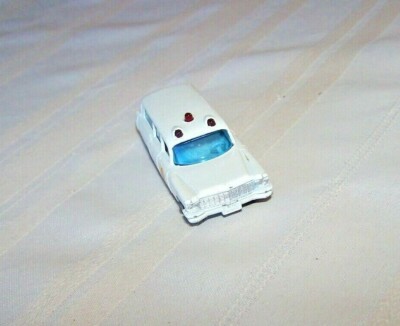 Vintage LESNEY Matchbox No. 54 Cadillac S&S Ambulance White