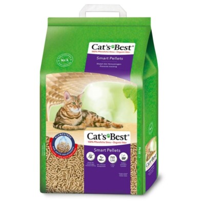 Cat's Best Smart Pellets 20 Liter Katzenstreu Hygienisch Sauber Entfernung